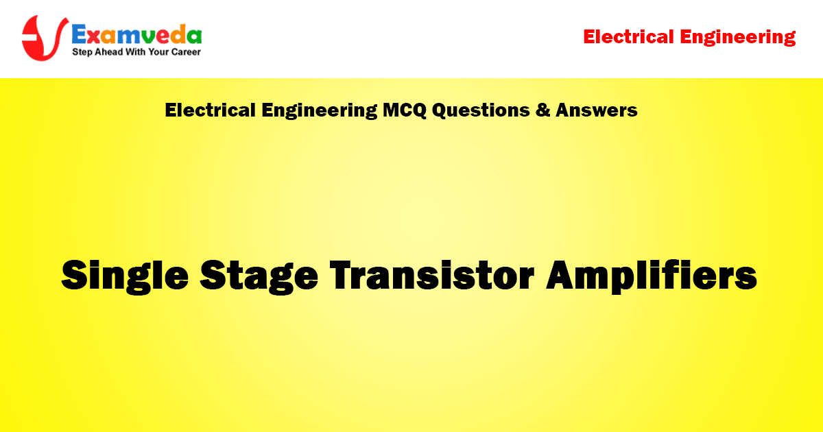 Single stage transistor amplifier adalah